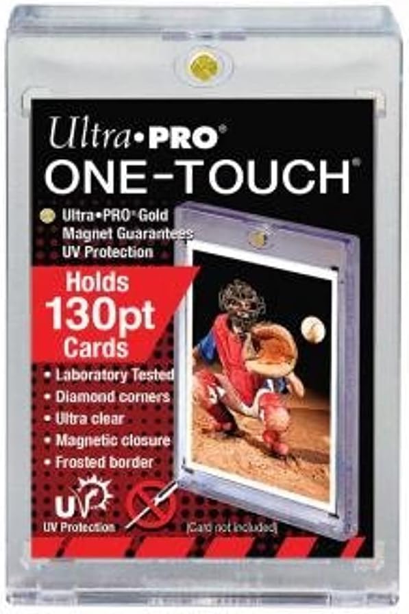 5 130Pt Magnetic One Touch Card Holders (5 Total) 81721 - Fits Cards up to 130 Point in Thickness