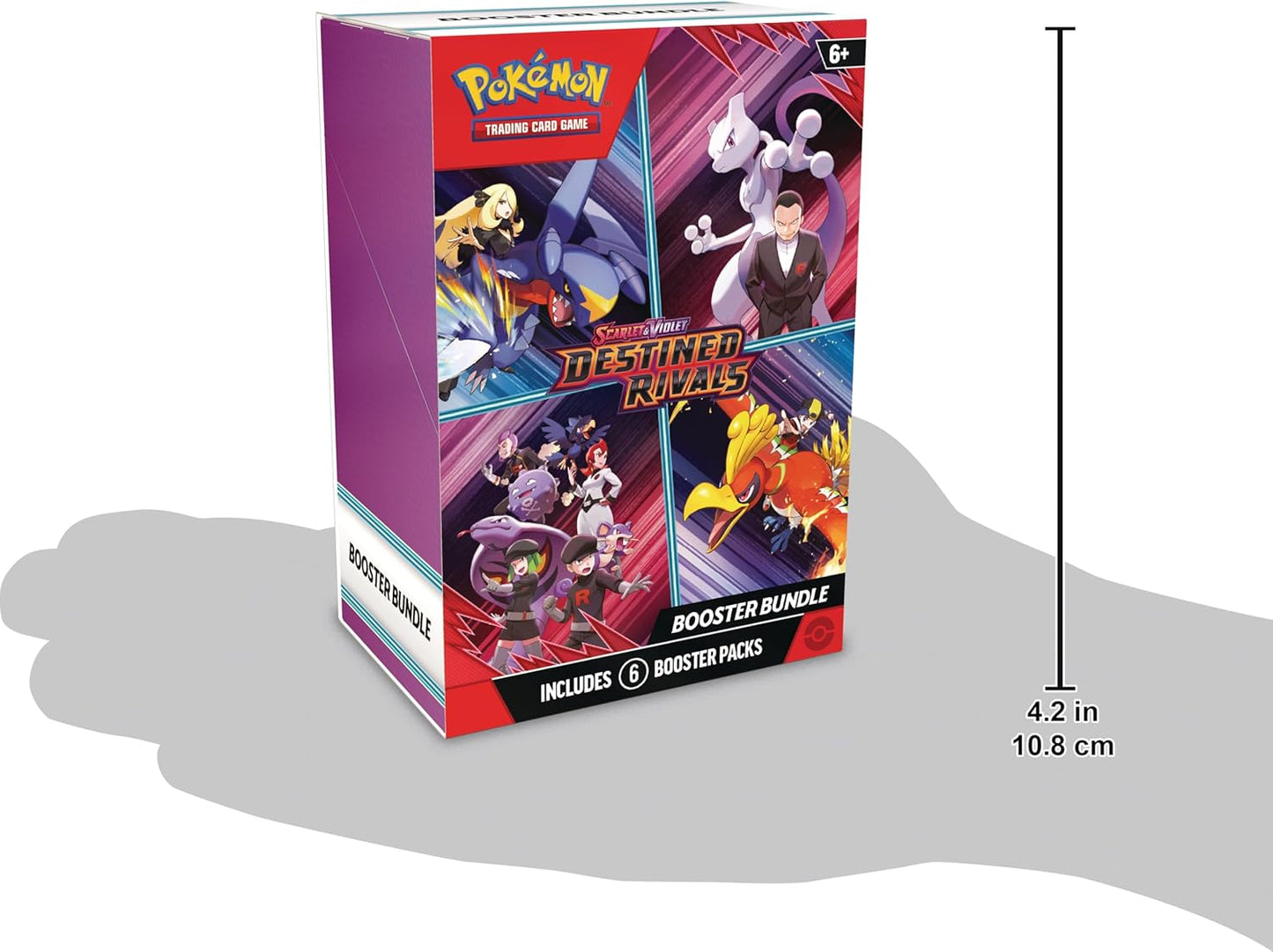 TCG: Scarlet & Violet - Destined Rivals Booster Bundle - 6 Packs