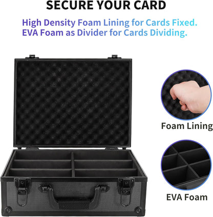 Toploader Storage Box for 3" X 4" 35Pt Rigid Card, Top Loader Card Storage Hard Case, Sports Card Storage Boxes for Trading Cards, Top Loaders Holder (Holds 600+ Toploaders)