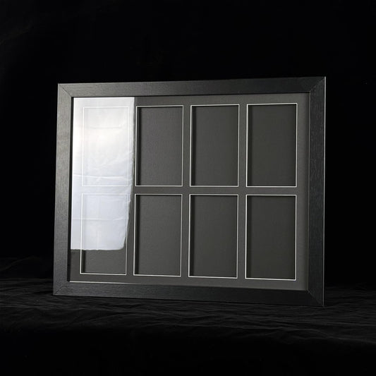 Graded Card Display Frame Compatible with PSA, CGC, and TAG Slabs–Wall-Mount Trading Card Display Case for Sports Cards, Pokémon, and MTG