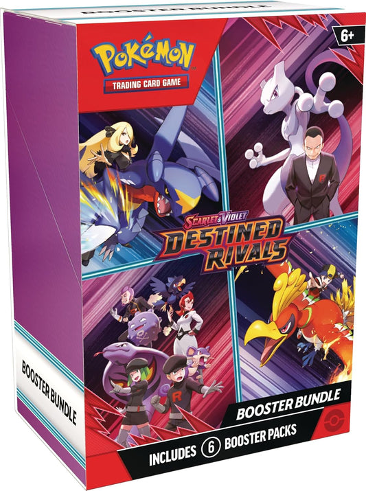 TCG: Scarlet & Violet - Destined Rivals Booster Bundle - 6 Packs