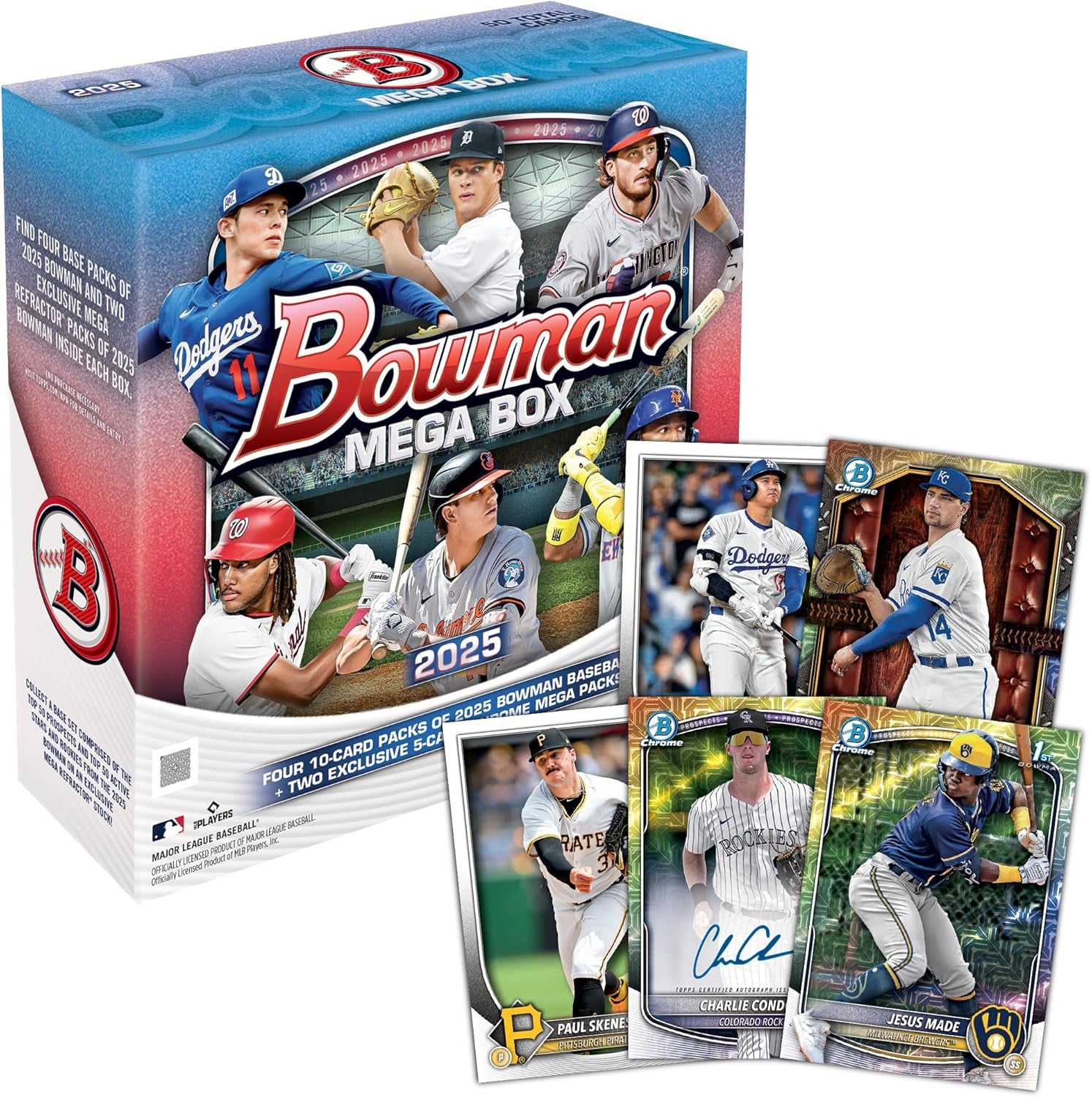 2025 Bowman Baseball - Factory Sealed - Mega Box