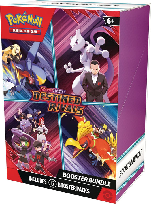 TCG: Scarlet & Violet - Destined Rivals Booster Bundle - 6 Packs